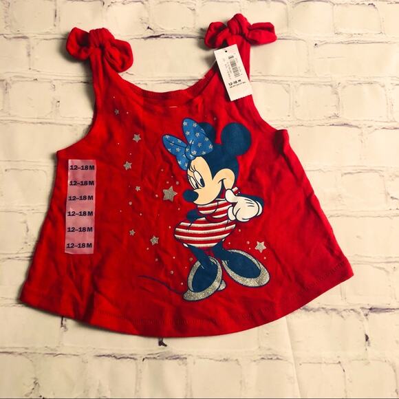 Old Navy Baby Minnie Tank Sz 12-18M - Picture 1 of 8